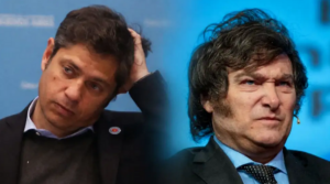 Milei y Kicillof llegan a la pulseada bonaerense con altos niveles de rechazo y una fuerte polarización política